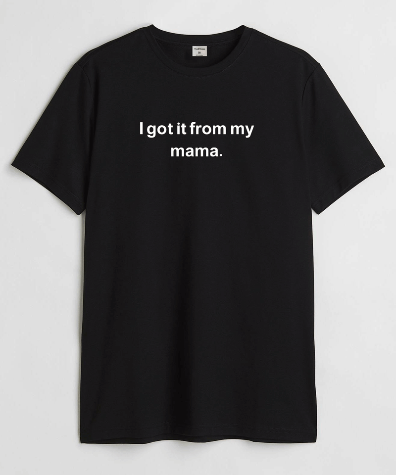 I got it from - Round Neck T-shirt