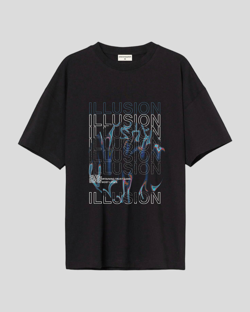 Illusion - Oversized T-shirt