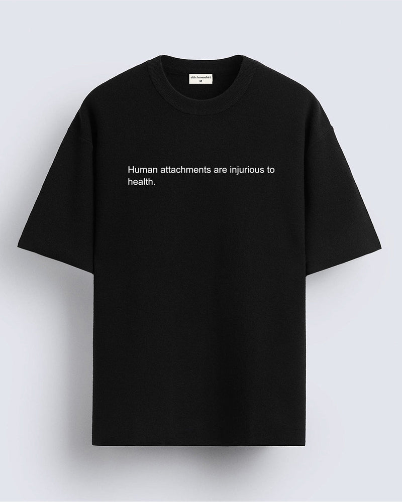 Human attachments - Oversized T-shirt