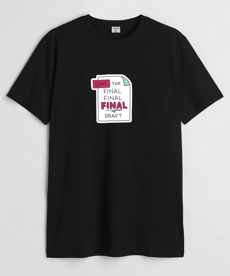 Sent final draft  - Round Neck T-shirt