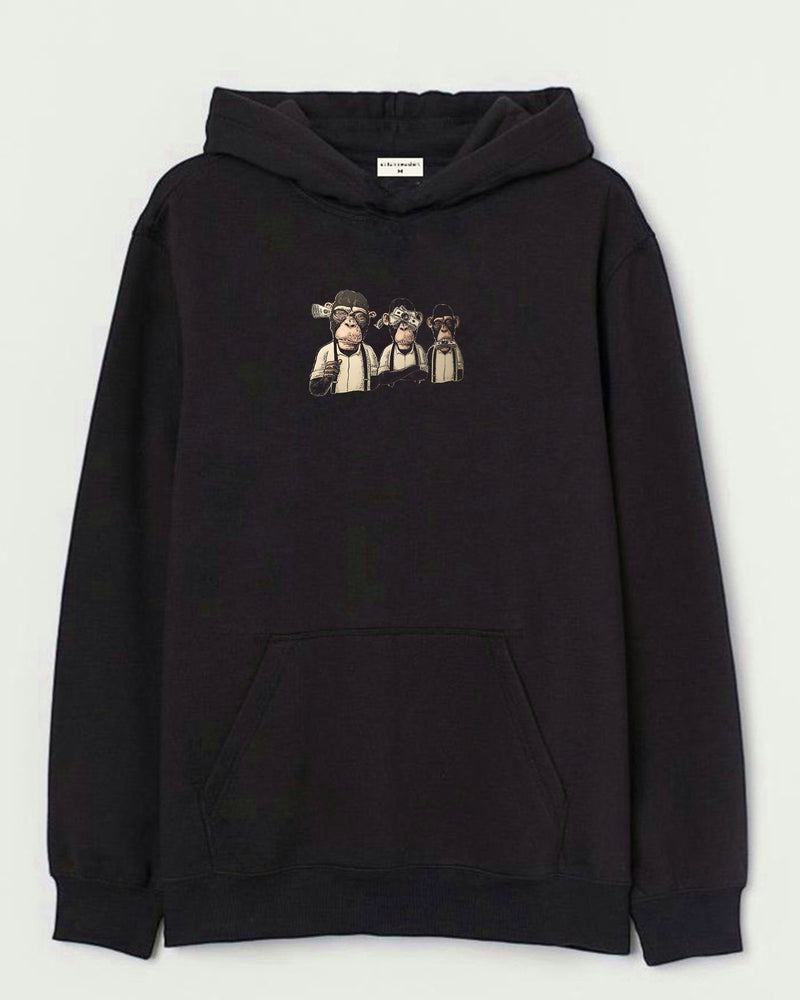 3 Monkey - Hooded Sweatshirt