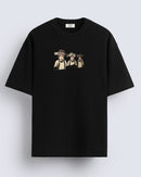 3 monkeys - Oversized T-shirt
