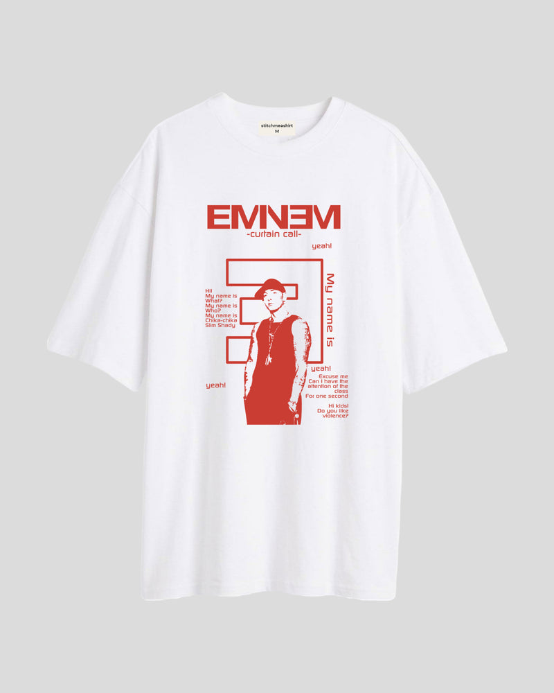 Eminem curtain call - Oversized T-shirt