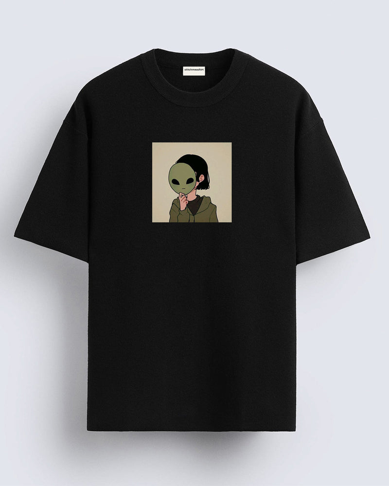 Alien girl - Oversized T-shirt