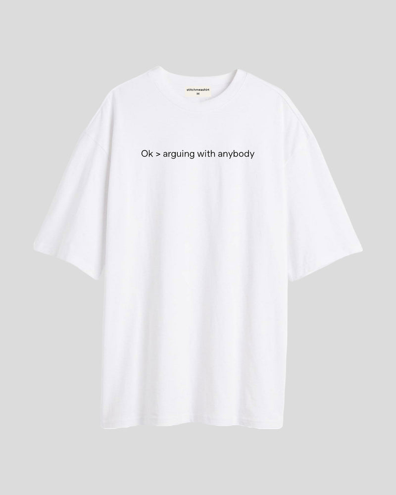 Arguing - Oversized T-shirt