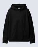Black Basic - Hooded Sweatshirt