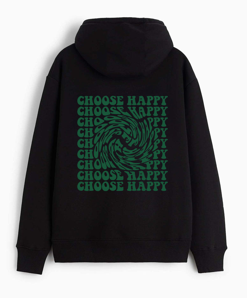 Choose happy - Hooded Sweatshirt