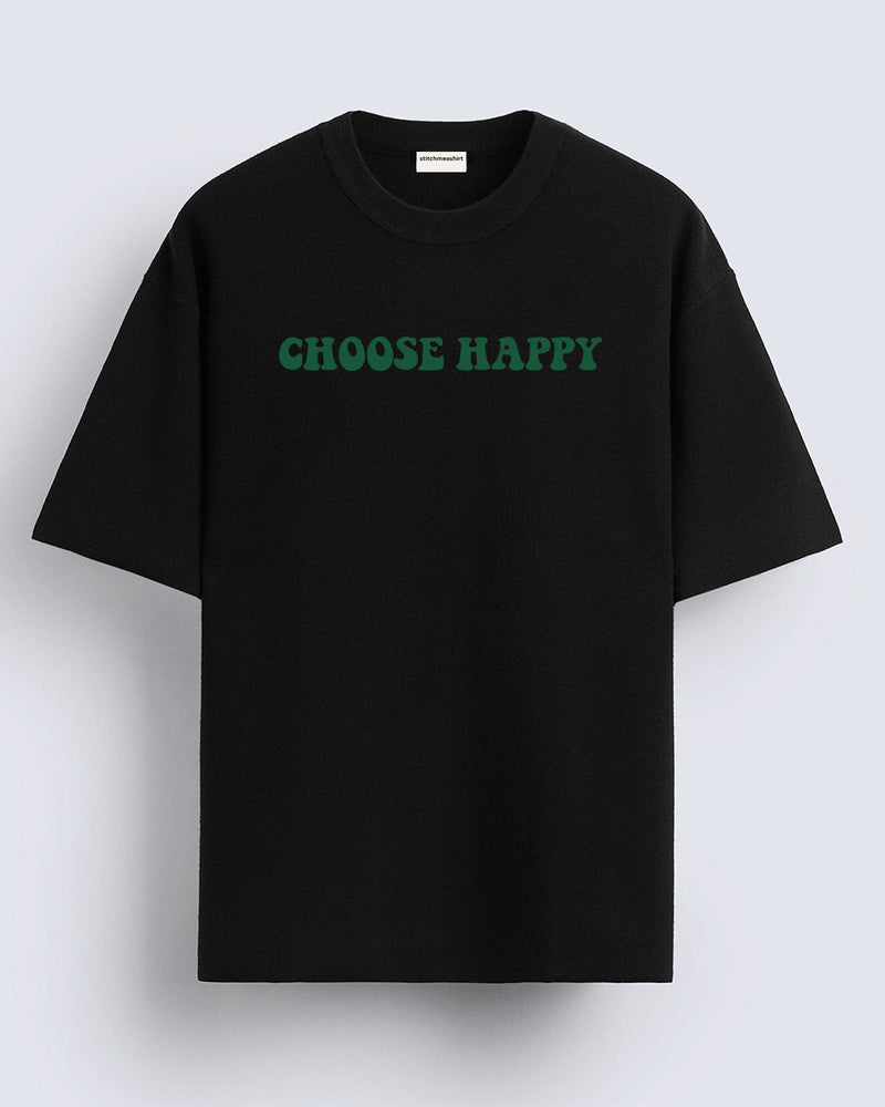 Happy - Oversized T-shirt