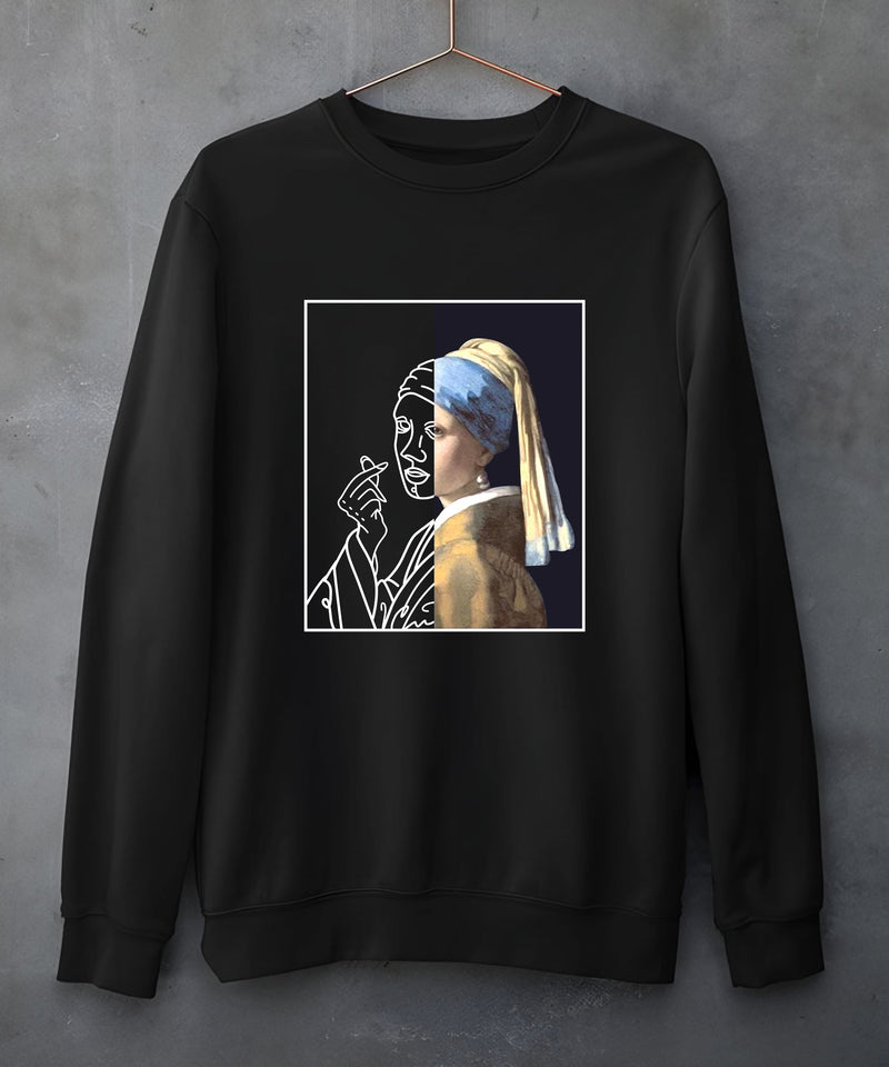 Girl with a pearl - Sweatshirt