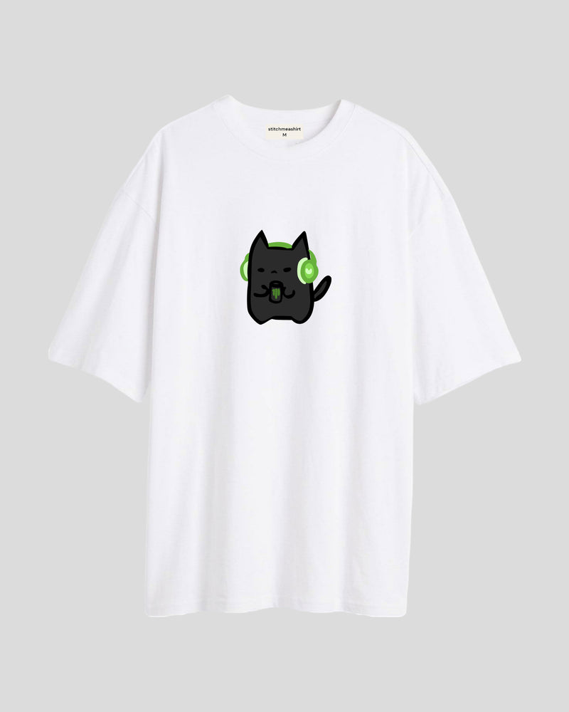 Monster cat - Oversized T-shirt