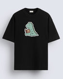 Dino reading - Oversized T-shirt
