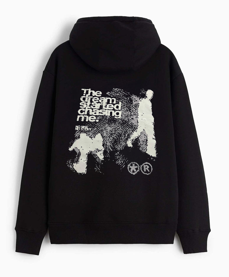 The dream started chasing - Hooded Sweatshirt