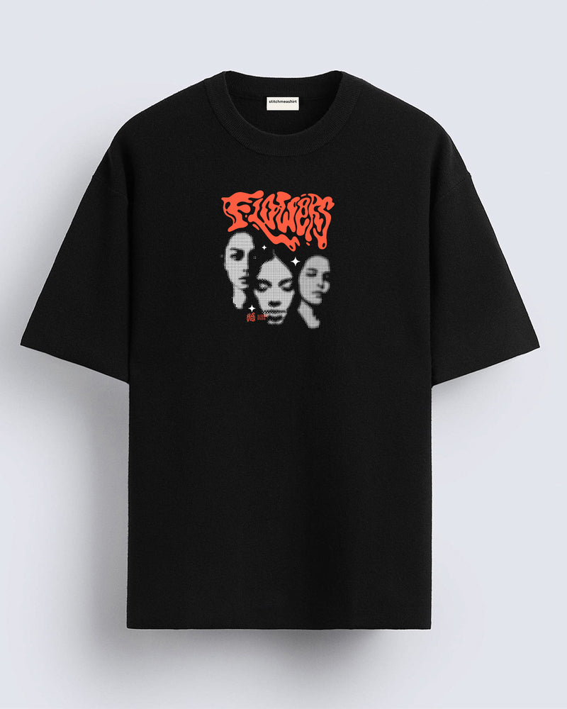 Flowers  - Oversized T-shirt