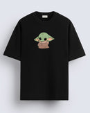 Grogu using power - Oversized T-shirt