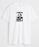 I doeth - Round Neck T-shirt