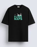 I like naps snoppy - Oversized T-shirt