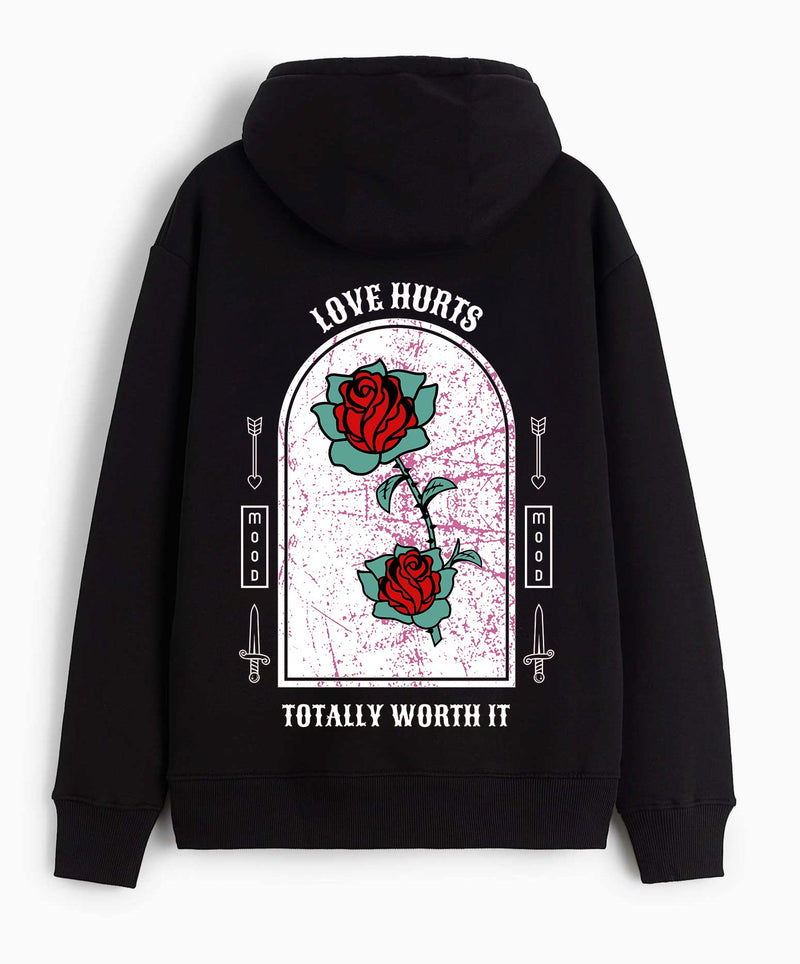 Love hurts - Hooded Sweatshirt