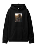 Lion and cat - Hooded Sweatshirt