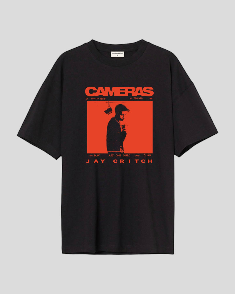 Cameras - Oversized T-shirt