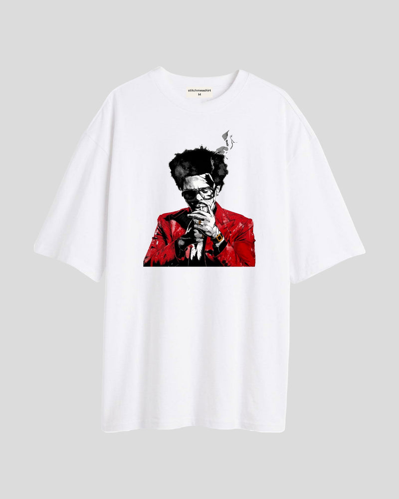 Smoking Weeknd - Oversized T-shirt