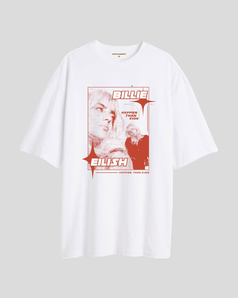 Billie eilish happy than ever - Oversized T-shirt