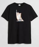 Paws & pause - Round Neck T-shirt