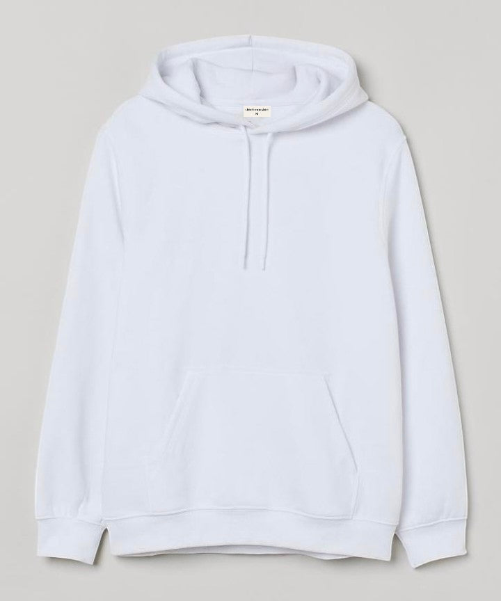 White Basic - Hooded Sweatshirt