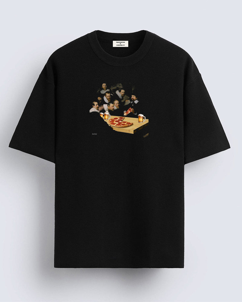Pizza party - Oversized T-shirt