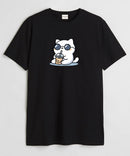 Purr-fect brew - Round Neck T-shirt