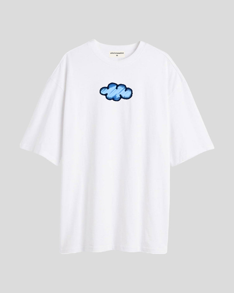 Puzzle cloud - Oversized T-shirt