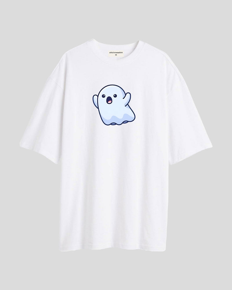 Frightened ghost - Oversized T-shirt