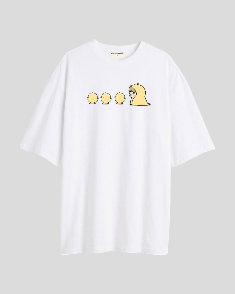 I'm a cute chick - Oversized T-shirt