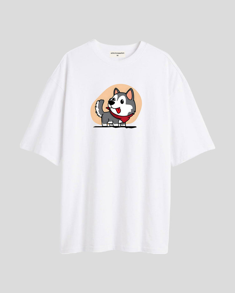 Follow sheriff bark - Oversized T-shirt