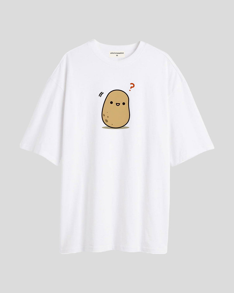 Confused potato - Oversized T-shirt