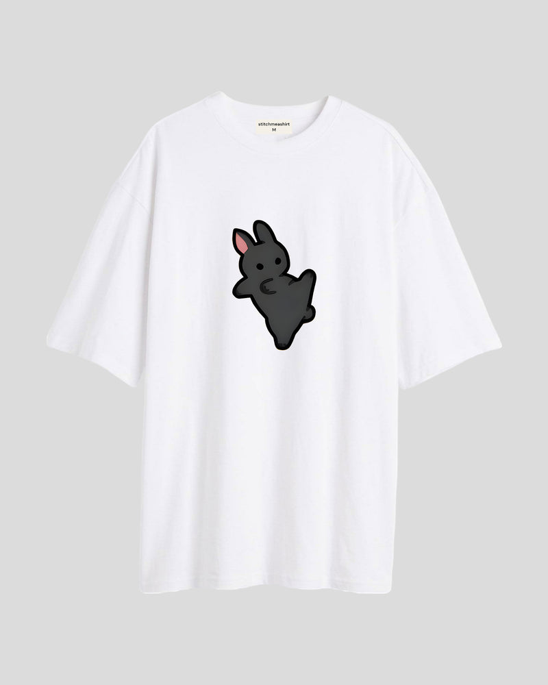 Rabbit's karate - Oversized T-shirt