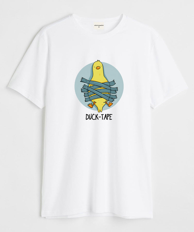 Duck tape - Round Neck T-shirt