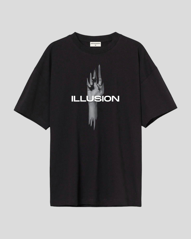 Illusion art - Oversized T-shirt