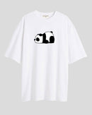 Sleepy panda - Oversized T-shirt