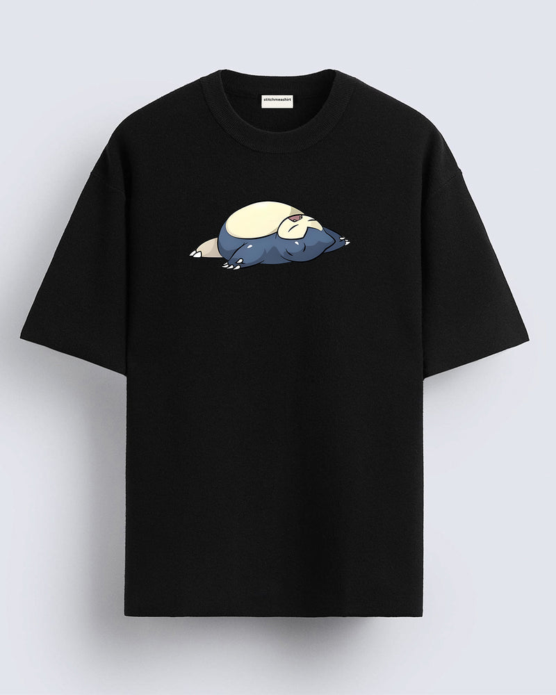 Snorlax sleeping Oversized T-shirt