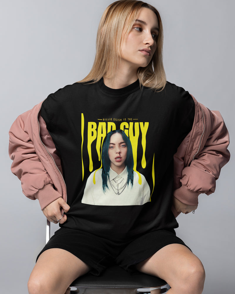 Bad Guy Billie - Oversized T-shirt