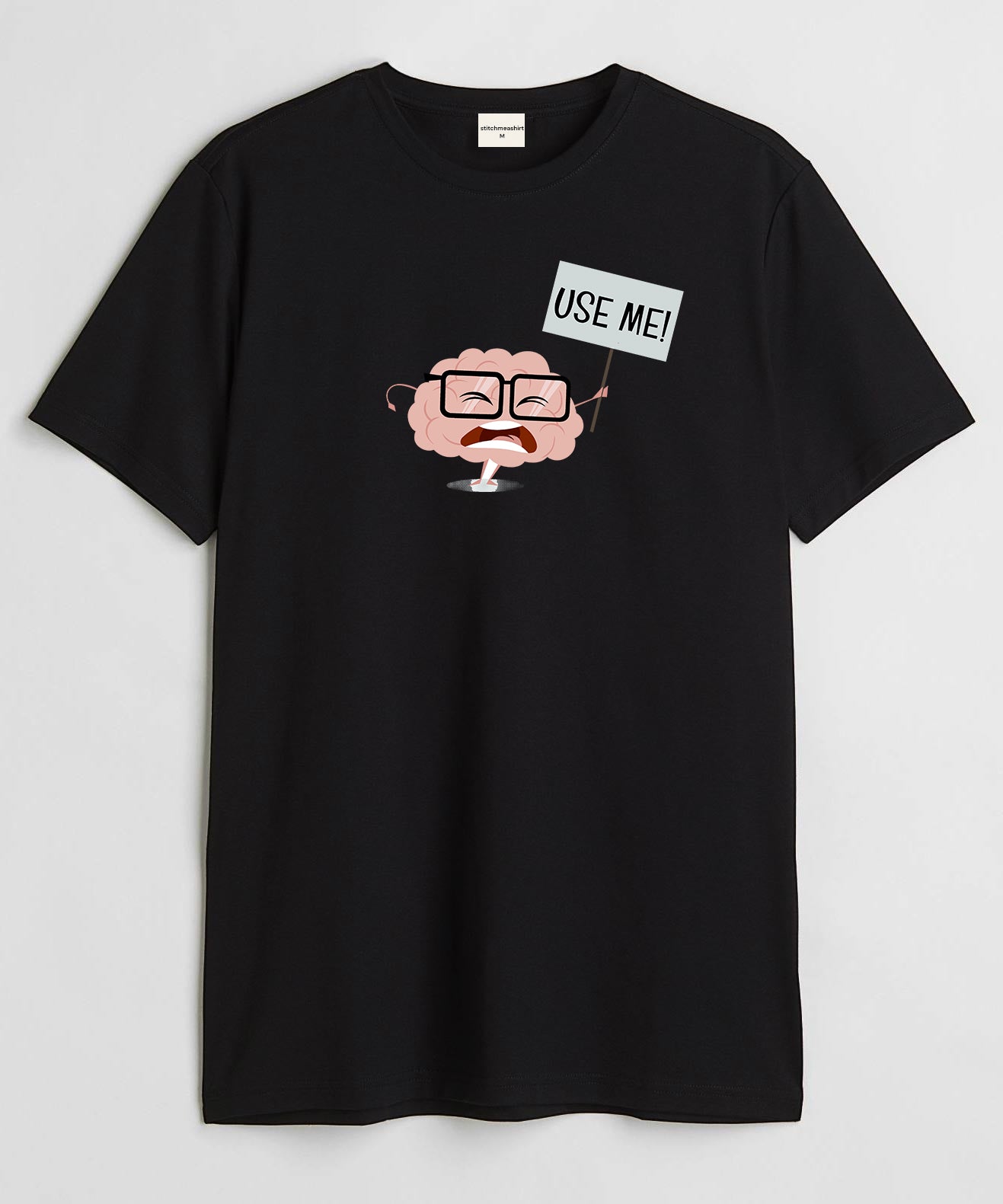 Use me - Round Neck T-shirt
