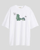 What are you doing - Oversized T-shirt