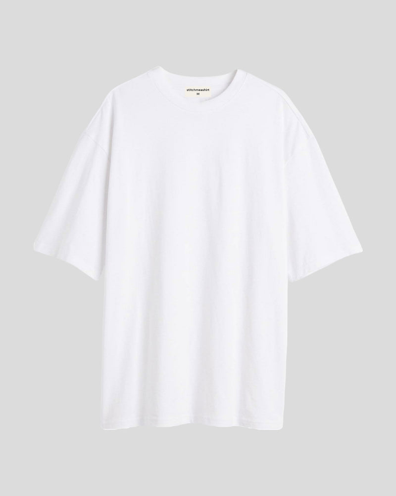 White Basic - Oversized T-shirt