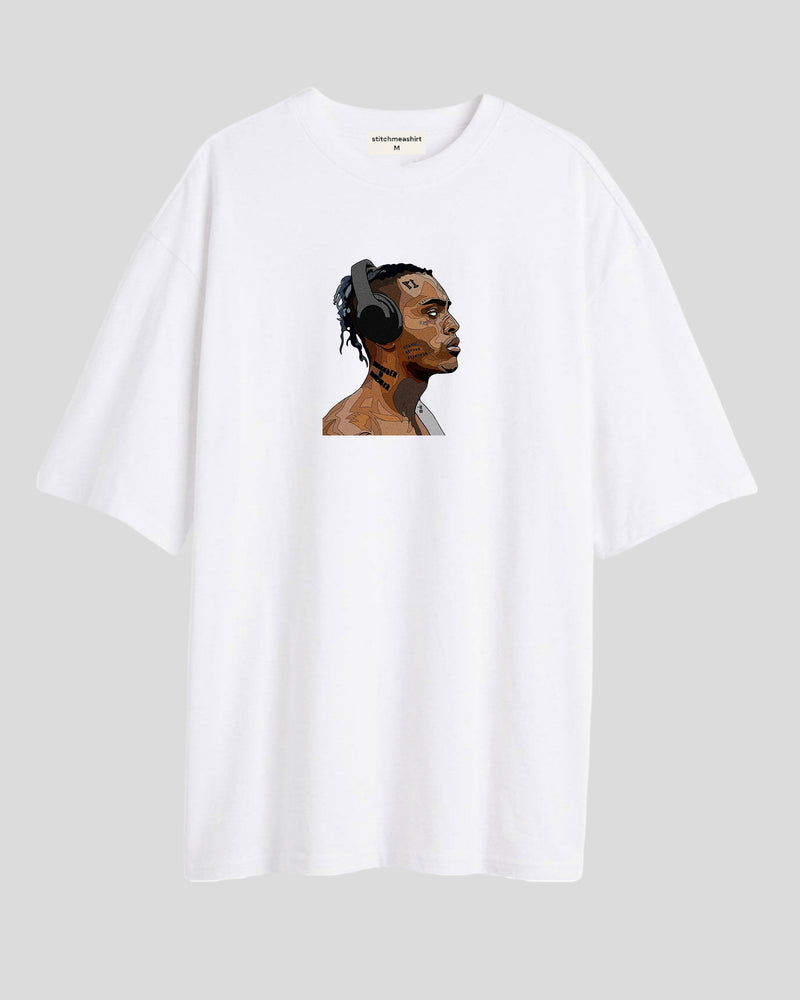 XXXTentacion Art  - Oversized T-shirt