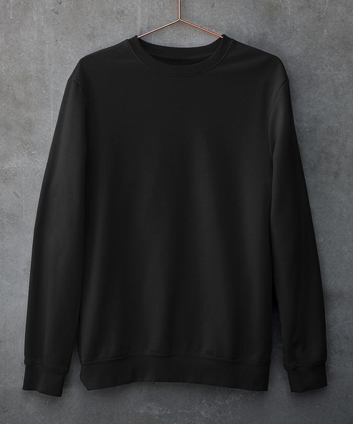 Black Basic - Sweatshirt