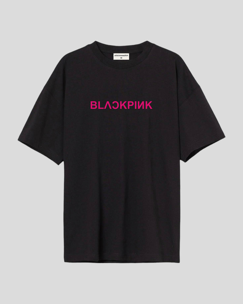 Black pink - Oversized T-shirt