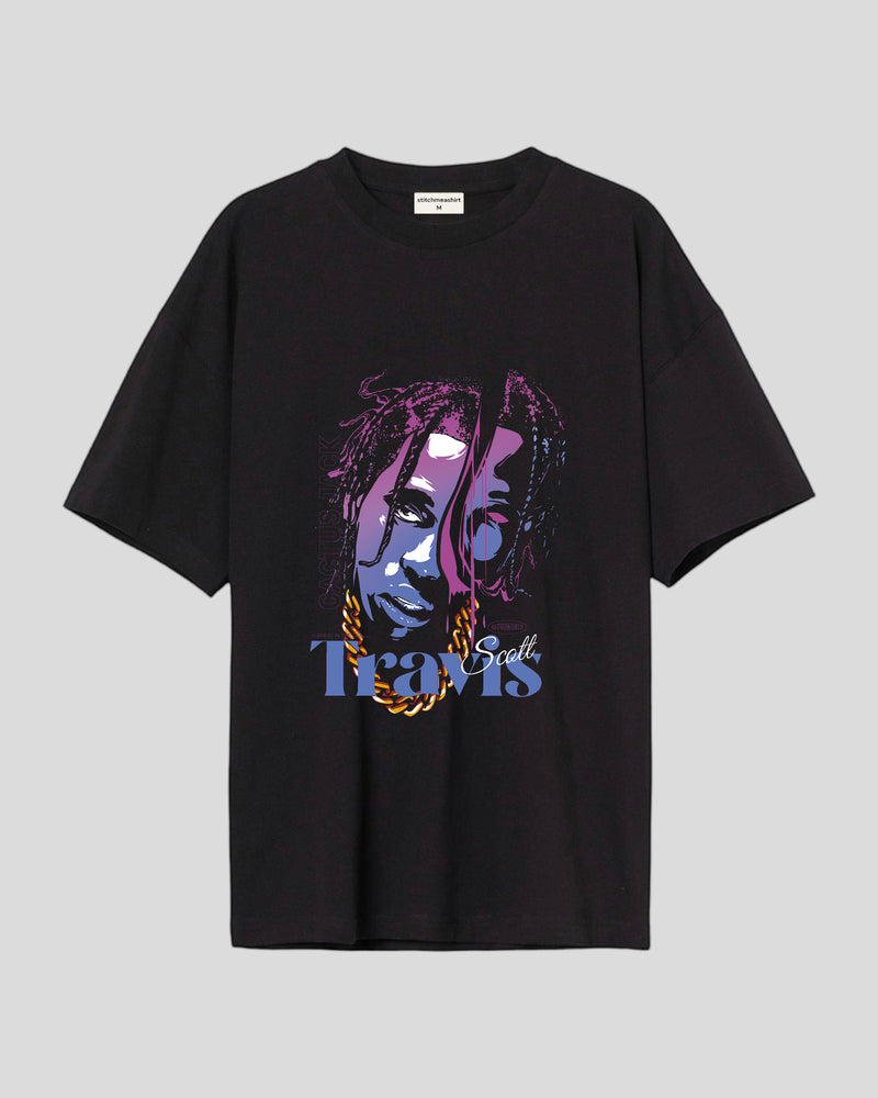 Travis scott design - Oversized T-shirt