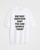 Britney survived 2007 - Oversized T-shirt