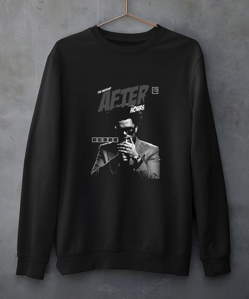 The Weeknd smoking - Sweatshirt