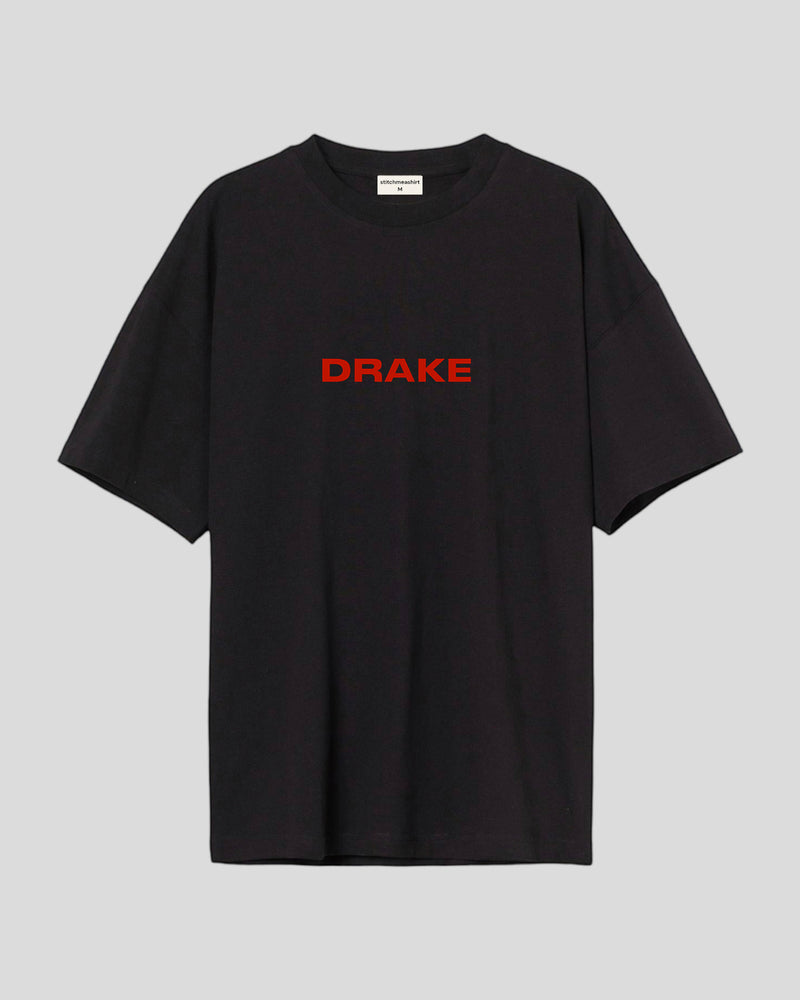 Drake text art - Oversized T-shirt